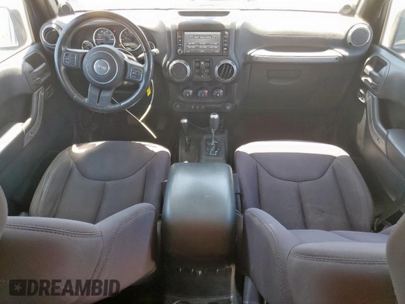 2013 Jeep Wrangler Unlimited Sport with VIN 1C4HJWDG2DL620654, listed as a Copart auction lot 52704645 with 133,932 mi miles and Clean title. Bid and sale history available at DreamBid. Image 8.
