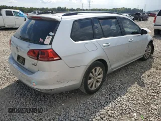2017 Volkswagen Golf SportWagen S with VIN 3VW017AU0HM500592, listed as a Copart auction lot 70609304 with 0 mi miles and Salvage Title. Bid and sale history available at carsss.com. Image 3.
