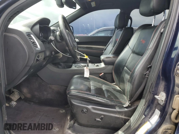 2016 Dodge Durango R/T with VIN 1C4SDJCT8GC401958, listed as a Copart auction lot 52958315 with 369,823 mi miles and Clean Title. Bid and sale history available at DreamBid. Image 7.