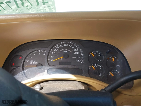 2005 Chevrolet Tahoe Z71 with VIN 1GNEK13T65R245407, listed as a IAAI auction lot 41731773 with 1 mi miles. Bid and sale history available at carsss.com. Image 7.