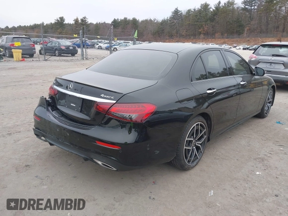 2023 Mercedes-Benz E 350 with VIN W1KZF8EBXPB144769, listed as a IAAI auction lot 41210234 with 46,090 mi miles and . Bid and sale history available at DreamBid. Image 4.