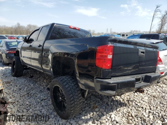 2018 Chevrolet Silverado 1500 LT with VIN 1GCVKREC0JZ216189, listed as a Copart auction lot 47225175 with Not Provided miles and Salvage Title. Bid and sale history available at DreamBid. Image 2.