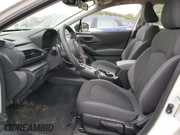 2024 Subaru Impreza with VIN JF1GUABC8R8279007, listed as a Copart auction lot 74223064 with 10,608 mi miles and Salvage Title. Bid and sale history available at carsss.com. Image 7.