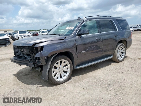 2018 Chevrolet Tahoe LT with VIN 1GNSCBKC8JR135511, listed as a Copart auction lot 60357095 with 123,904 mi miles and Salvage title. Bid and sale history available at DreamBid. Image 1.