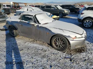 2000 Honda S2000 z VIN JHMAP114XYT005335, wystawiony jako Copart lot #44840025 z przebiegiem 128 845 mil mil oraz Czysty tytuł • Clean title. Historia ofert i sprzedaży dostępna na DreamBid. Obrazek 4.