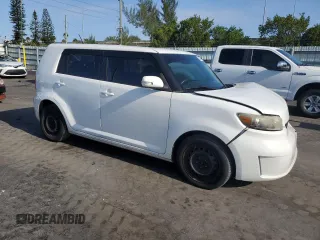2008 Scion xB with VIN JTLKE50E281027617, listed as a Copart auction lot 52257245 with 175,603 mi miles and Salvage Title. Bid and sale history available at carsss.com. Image 4.