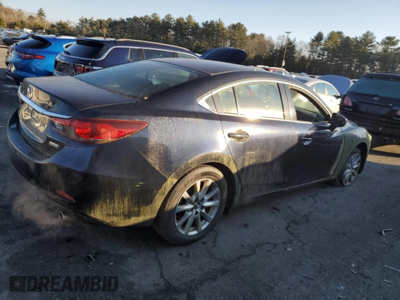 2015 Mazda 6 i Sport with VIN JM1GJ1U53F1220971, listed as a Copart auction lot 89270455 with 105,436 mi miles and Clean Title. Bid and sale history available at carsss.com. Image 3.