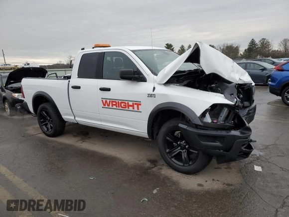 2023 Ram 1500 Classic SLT with VIN 1C6RR7GG9PS538923, listed as a Copart auction lot 85883204 with 41,926 mi miles and Salvage Title. Bid and sale history available at carsss.com. Image 4.