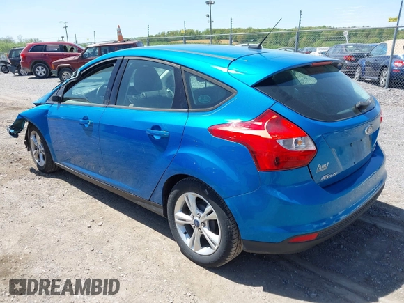 2013 Ford Focus SE with VIN 1FADP3K27DL174185, listed as a IAAI auction lot 42137859 with 89,688 mi miles and . Bid and sale history available at carsss.com. Image 3.