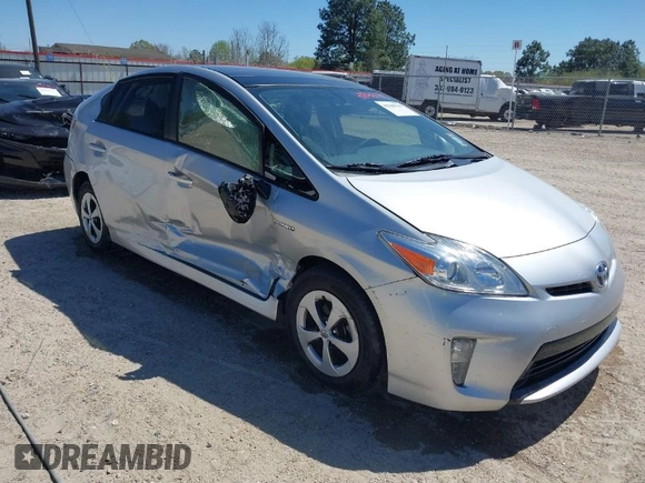 2015 Toyota Prius Four with VIN JTDKN3DUXF0428837, listed as a IAAI auction lot 41848140 with 70,597 mi miles. Bid and sale history available at carsss.com. Image 1.