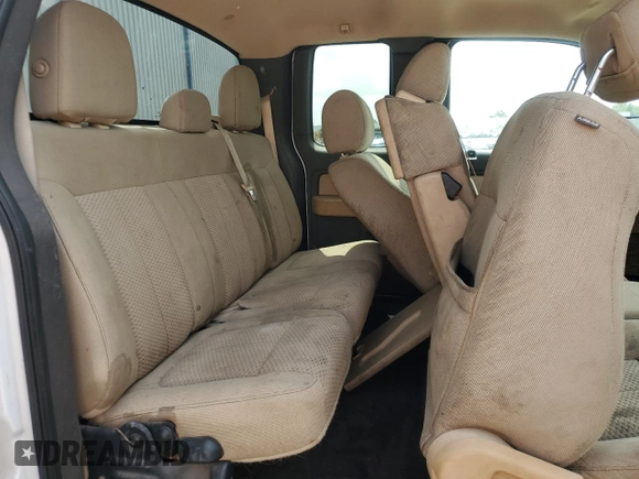 2014 Ford F-150 XL with VIN 1FTFX1EF4EFB48505, listed as a Copart auction lot 58985655 with 195,068 mi miles and Salvage title. Bid and sale history available at DreamBid. Image 10.