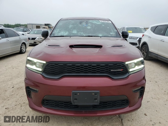 2022 Dodge Durango GT Plus with VIN 1C4RDHDG4NC198749, listed as a Copart auction lot 51352165 with 33,340 mi miles and Clean title. Bid and sale history available at DreamBid. Image 5.