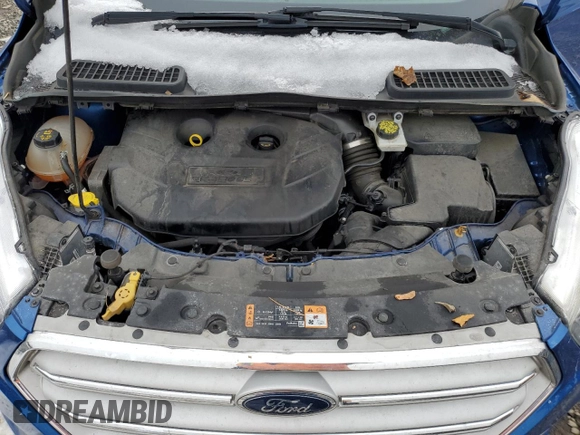 2019 Ford Escape Titanium with VIN 1FMCU9J96KUA01289, listed as a Copart auction lot 44680995 with 93,000 mi miles and Salvage Title. Bid and sale history available at carsss.com. Image 13.