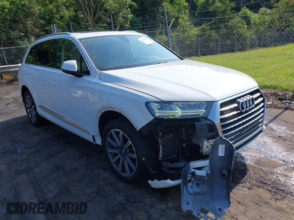 2017 Audi Q7 Premium Plus z VIN WA1LAAF74HD023137, wystawiony jako IAAI lot #42589949 z przebiegiem 75 860 mil mil oraz . Historia ofert i sprzedaży dostępna na DreamBid. Obrazek 1.