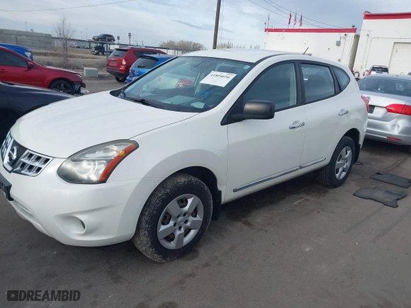 2014 Nissan Rogue Select S with VIN JN8AS5MV8EW707597, listed as a IAAI auction lot 41804656 with 137,126 mi miles. Bid and sale history available at carsss.com. Image 17.
