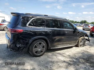 2021 Mercedes-Benz GLS 450 with VIN 4JGFF5KE8MA559029, listed as a Copart auction lot 66398614 with 20,232 mi miles and Salvage Title. Bid and sale history available at DreamBid. Image 3.