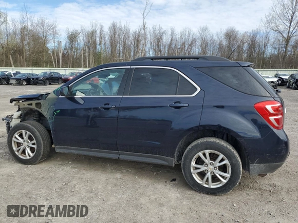 2016 Chevrolet Equinox LT z VIN 2GNFLFEKXG6360738, wystawiony jako Copart lot #54370195 z przebiegiem 84 316 mil mil oraz Szkoda całkowita • Salvage title. Historia ofert i sprzedaży dostępna na DreamBid. Obrazek 2.