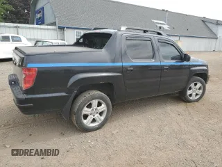 2010 Honda Ridgeline RTL with VIN 5FPYK1F5XAB014004, listed as a Copart auction lot 62848595 with 131,920 mi miles and Clean title. Bid and sale history available at DreamBid. Image 3.