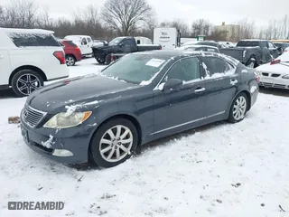 2009 Lexus LS 460 with VIN JTHCL46F895003184, listed as a IAAI auction lot 41475008 with NaN miles. Bid and sale history available at carsss.com. Image 17.