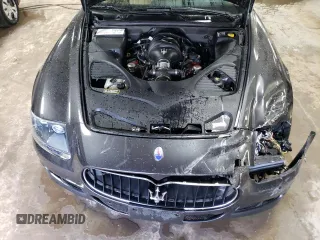 2012 Maserati Quattroporte S z VIN ZAM39JKAXC0065906, wystawiony jako Copart lot #52009945 z przebiegiem 55 058 mil mil oraz Szkody całkowita. Historia ofert i sprzedaży dostępna na DreamBid. Obrazek 11.
