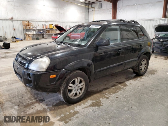 2006 Hyundai Tucson GLS with VIN KM8JN72D36U265359, listed as a Copart auction lot 80729834 with 146,626 mi miles and Clean Title. Bid and sale history available at carsss.com. Image 1.