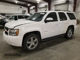 2011 Chevrolet Tahoe LT z VIN 1GNSKBE04BR366265, wystawiony jako Copart lot #55058045 z przebiegiem 136 971 mil mil oraz Szkoda całkowita • Salvage title. Historia ofert i sprzedaży dostępna na DreamBid. Obrazek 1.