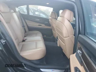 2011 BMW 7 Series 750Li xDrive with VIN WBAKC8C55BC434418, listed as a Copart auction lot 77957584 with 87,595 mi miles and Salvage title. Bid and sale history available at DreamBid. Image 10.