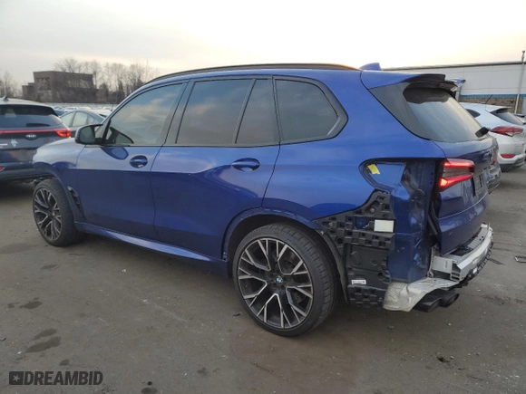 2020 BMW X5 M Competition with VIN 5YMJU0C07L9C91966, listed as a Copart auction lot 41612985 with NaN miles and Salvage Title. Bid and sale history available at carsss.com. Image 2.