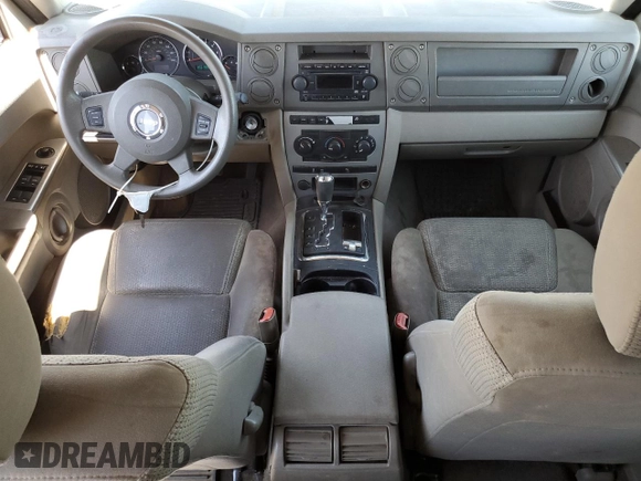 2006 Jeep Commander с VIN 1J8HG48N86C104189, выставлен на аукционе Copart как лот 63921365 с пробегом 179 226 миль миль и Чистый • Clean title. История ставок и продаж доступна на DreamBid. Изображение 8.