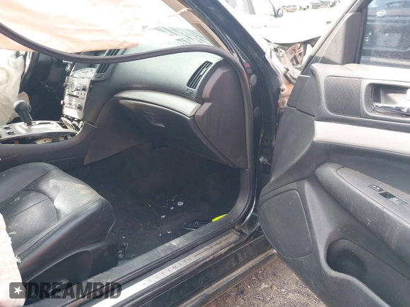 2012 Infiniti G25 Journey с VIN JN1DV6AP9CM811068, выставлен на аукционе IAAI как лот 41505765 с пробегом Не указан миль и . История ставок и продаж доступна на DreamBid. Изображение 5.