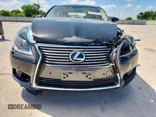 2014 Lexus LS 460 L with VIN JTHGL5EF3E5053378, listed as a Copart auction lot 61666425 with 68,013 mi miles and Salvage title. Bid and sale history available at DreamBid. Image 5.