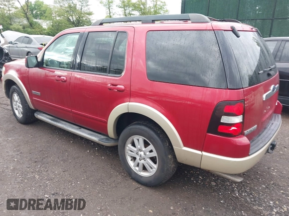 2008 Ford Explorer Eddie Bauer with VIN 1FMEU74E38UA29713, listed as a IAAI auction lot 42193657 with 109,966 mi miles. Bid and sale history available at carsss.com. Image 3.