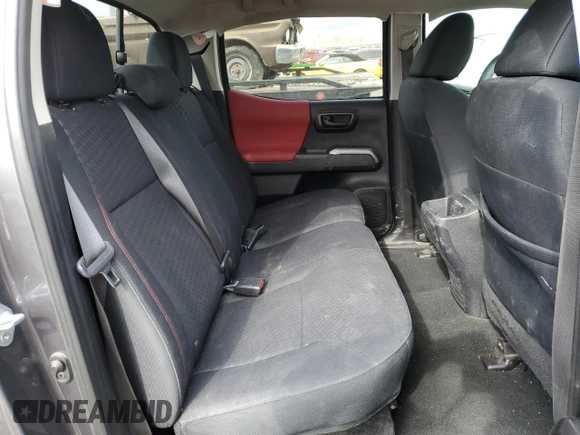 2021 Toyota Tacoma SR with VIN 3TYAX5GN7MT021255, listed as a Copart auction lot 42616935 with 64,626 mi miles and Salvage title. Bid and sale history available at DreamBid. Image 10.