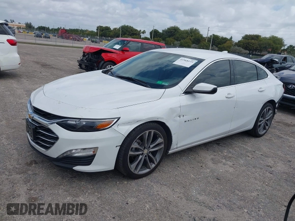 2022 Chevrolet Malibu LT with VIN 1G1ZD5ST1NF124095, listed as a IAAI auction lot 41968133 with 88,902 mi miles and . Bid and sale history available at DreamBid. Image 2.