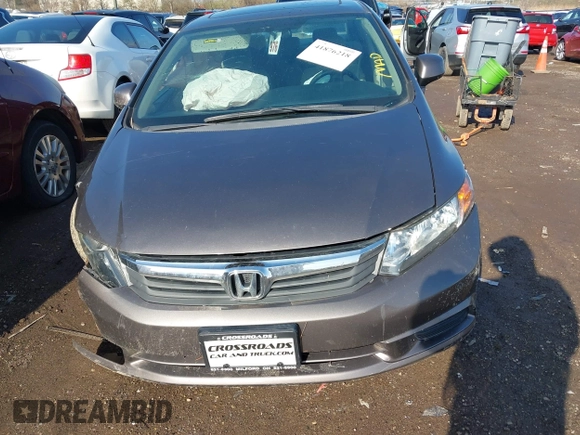 2012 Honda Civic EX with VIN 19XFB2F88CE329022, listed as a IAAI auction lot 41876218 with 105,125 mi miles and . Bid and sale history available at DreamBid. Image 13.