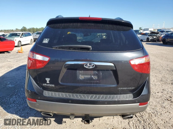 2007 Hyundai Veracruz GLS with VIN KM8NU13C77U027443, listed as a Copart auction lot 87513265 with 197,326 mi miles and Salvage title. Bid and sale history available at DreamBid. Image 6.