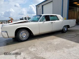 1964 Lincoln Continental z VIN 4Y82N417604, wystawiony jako Copart lot #58056575 z przebiegiem 37 412 mil mil oraz Szkoda całkowita • Salvage title. Historia ofert i sprzedaży dostępna na DreamBid. Obrazek 1.