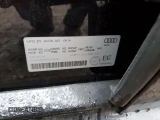 2015 Audi S8 with VIN WAUK2AFD7FN010696, listed as a Copart auction lot 84545804 with 70,296 mi miles and Salvage Title. Bid and sale history available at carsss.com. Image 12.