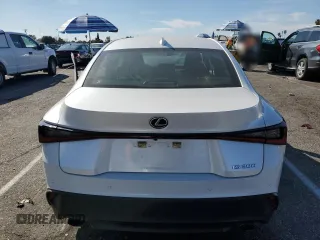 2022 Lexus IS with VIN JTHDA1D25N5120403, listed as a Copart auction lot 46467625 with 43,299 mi miles and Salvage Title. Bid and sale history available at carsss.com. Image 6.
