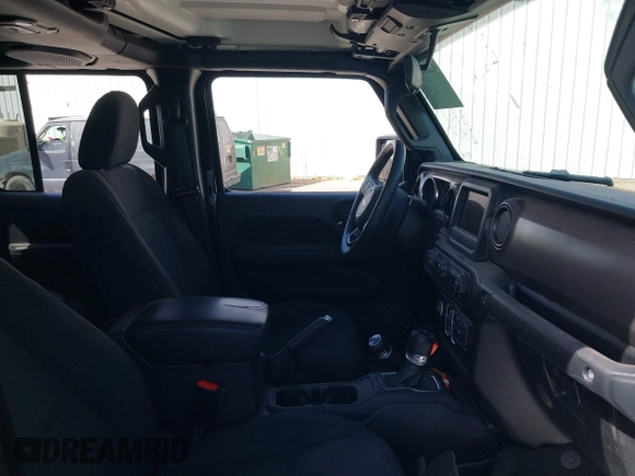 2021 Jeep Gladiator Willys with VIN 1C6HJTAG7ML523718, listed as a IAAI auction lot 42206058 with 48,071 mi miles and . Bid and sale history available at DreamBid. Image 5.