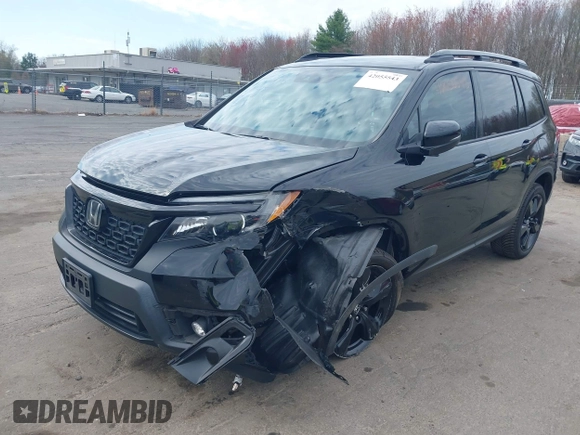 2019 Honda Passport EX-L with VIN 5FNYF8H5XKB024116, listed as a IAAI auction lot 42055543 with 68,641 mi miles and . Bid and sale history available at DreamBid. Image 17.