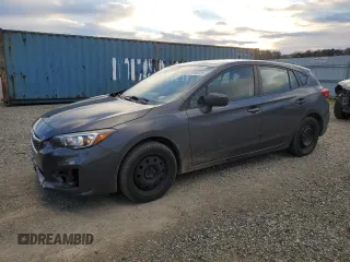 2019 Subaru Impreza with VIN 4S3GTAA66K1751616, listed as a Copart auction lot 87464784 with 136,810 mi miles and Salvage Title. Bid and sale history available at carsss.com. Image 1.