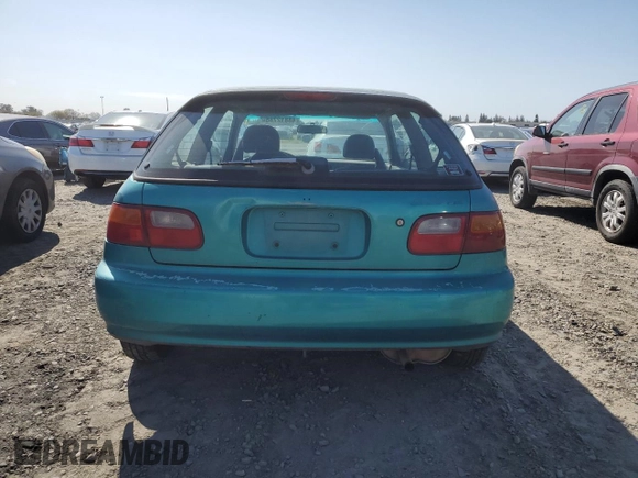 1993 Honda Civic with VIN 2HGEH2463PH502999, listed as a Copart auction lot 48812785 with 255,945 mi miles and Clean title. Bid and sale history available at DreamBid. Image 6.