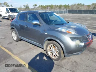 2012 Nissan Juke SL with VIN JN8AF5MR2CT101590, listed as a IAAI auction lot 41424682 with 137,000 mi miles. Bid and sale history available at carsss.com. Image 1.