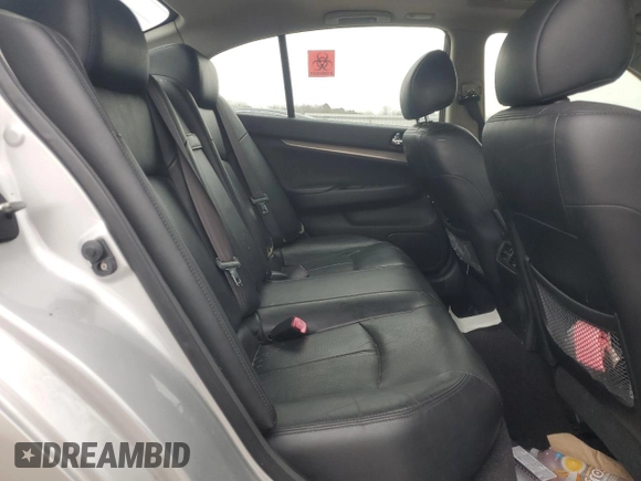 2011 Infiniti G37 x with VIN JN1CV6AR6BM354103, listed as a Copart auction lot 43515065 with 134,121 mi miles and Salvage Title. Bid and sale history available at DreamBid. Image 10.