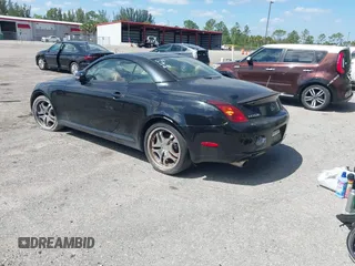 2003 Lexus SC with VIN JTHFN48Y630037747, listed as a IAAI auction lot 42027392 with 190,103 mi miles. Bid and sale history available at carsss.com. Image 3.