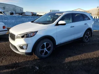 2018 Kia Sorento EX z VIN 5XYPHDA52JG397473, wystawiony jako Copart lot #46481395 z przebiegiem Nie podano mil oraz Szkoda całkowita • Salvage title. Historia ofert i sprzedaży dostępna na DreamBid. Obrazek 1.