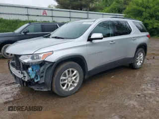 2019 Chevrolet Traverse LT Cloth with VIN 1GNERGKW2KJ271779, listed as a Copart auction lot 57426755 with 111,292 mi miles and Clean title. Bid and sale history available at DreamBid. Image 1.