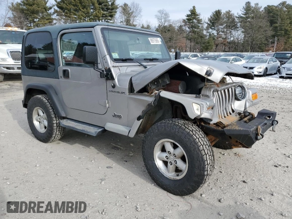 2001 Jeep Wrangler SE with VIN 1J4FA29P81P376340, listed as a Copart auction lot 88975565 with 164,257 mi miles and Clean Title. Bid and sale history available at carsss.com. Image 4.