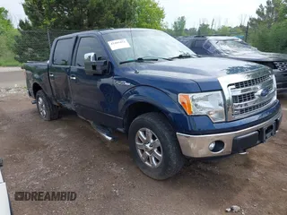 2014 Ford F-150 XL with VIN 1FTFW1EF5EFA92495, listed as a IAAI auction lot 42489452 with 155,654 mi miles and . Bid and sale history available at DreamBid. Image 1.